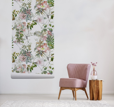 Tapisserie panoramique Coin préféré du jardin