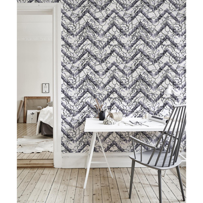 Tapisserie murale Géométrie florale