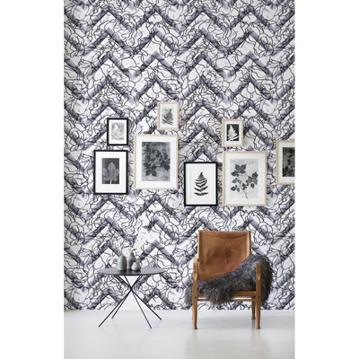 Tapisserie murale Géométrie florale