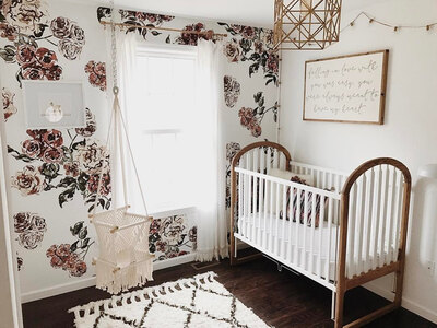 Tapisserie murale Bouquet de roses