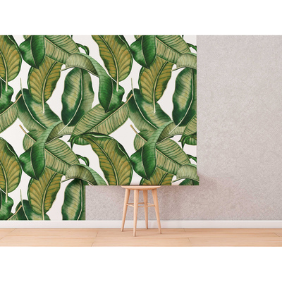 Tapisserie panoramique Jardin botanique apaisant