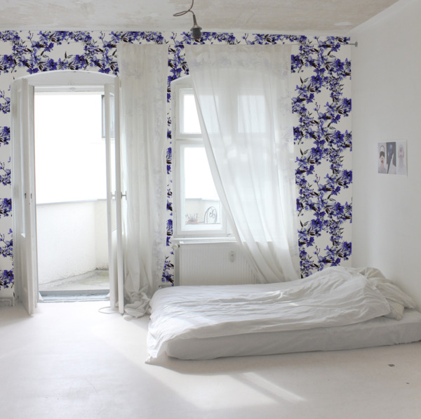 Papier peint Étendues violettes