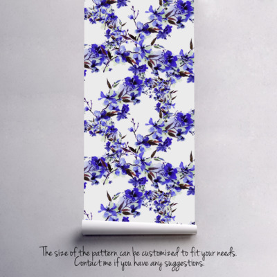 Papier peint Étendues violettes