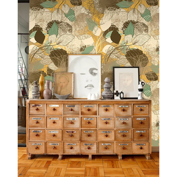 Tapisserie murale Dans une ambiance d'automne