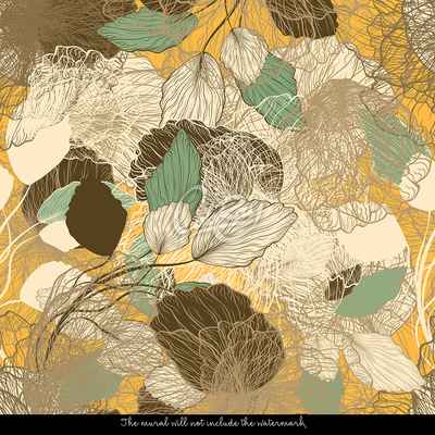 Tapisserie murale Dans une ambiance d'automne