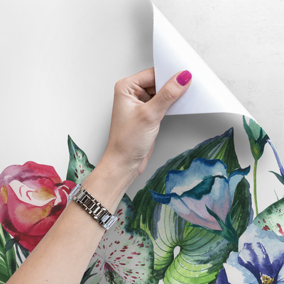 Papier peint Végétation tropicale luxuriante