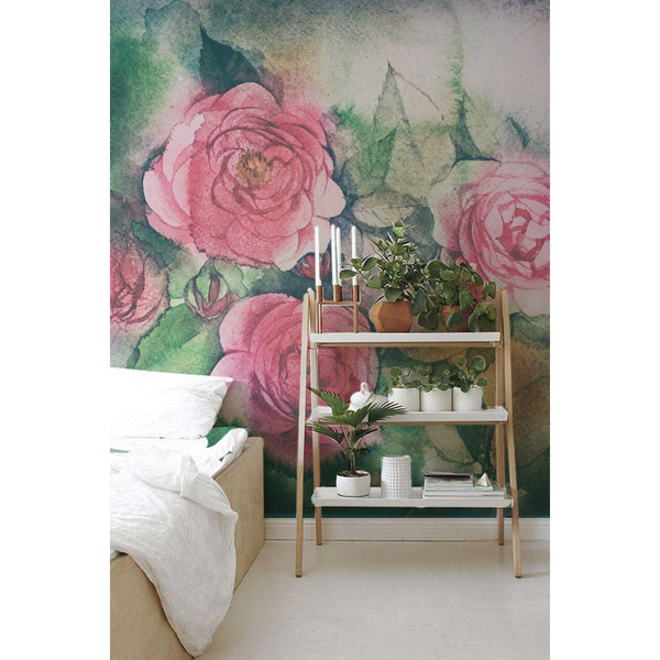 Tapisserie murale Roses artistiques