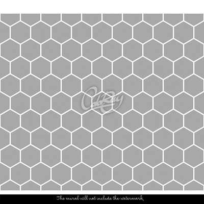 Papier peint Nid d'abeille sucré