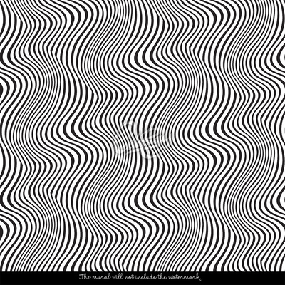 Papier peint adhésif L'illusion de l'espace