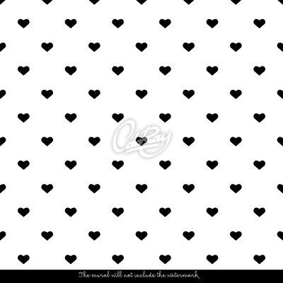 Papier peint adhésif Doux coeur d'amour