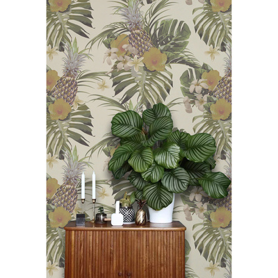 Tapisserie murale Et pour nous...l'ananas !