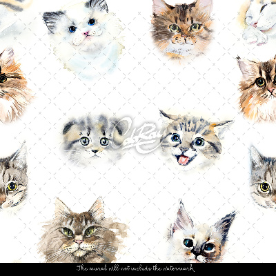 Tapisserie murale Chats amicaux