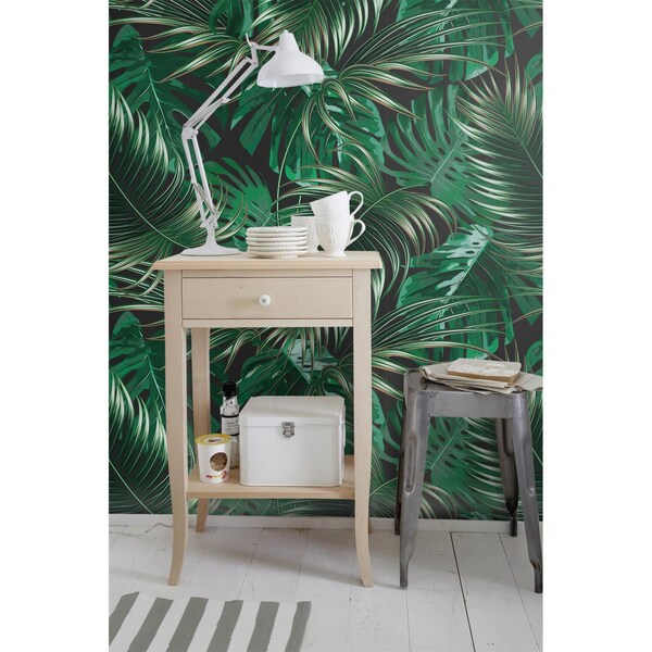 Papier peint Dans les profondeurs de la jungle paradisiaque