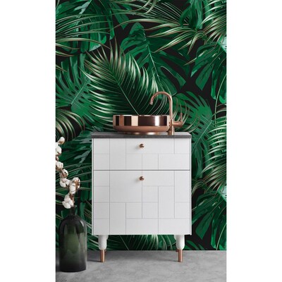 Papier peint Dans les profondeurs de la jungle paradisiaque