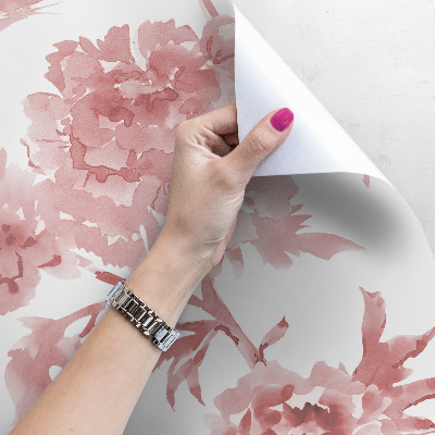 Papier peint Délicatesse pastel des fleurs