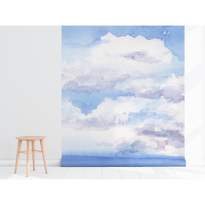 Tapisserie murale Ciel plein de nuages