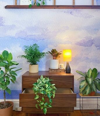 Tapisserie murale Ciel plein de nuages