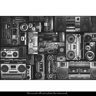 Papier peint adhésif Dans le monde de la musique