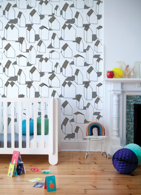 Papier peint panoramique Maisons modernes