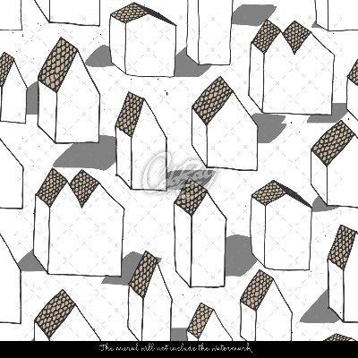 Papier peint panoramique Maisons modernes