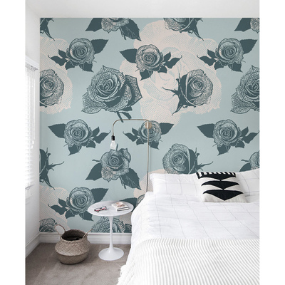 Papier peint panoramique Des roses que personne d'autre n'a