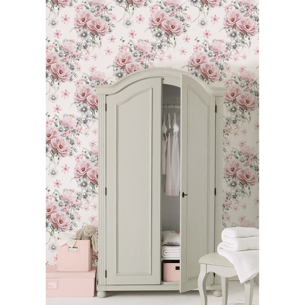 Papier peint panoramique Dans la roseraie