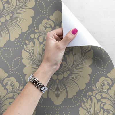 Papier peint panoramique L'élégance fumée