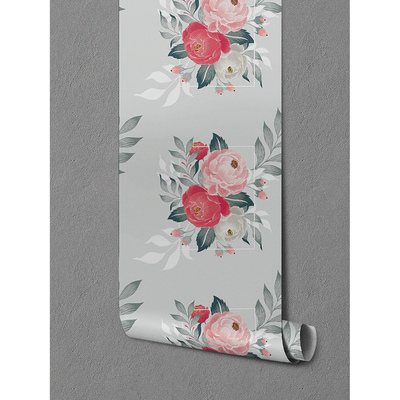 Papier peint Fleurs d'hibiscus colorées