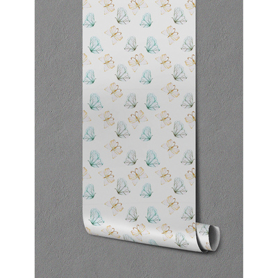 Papier peint adhésif Papillons colorés volants