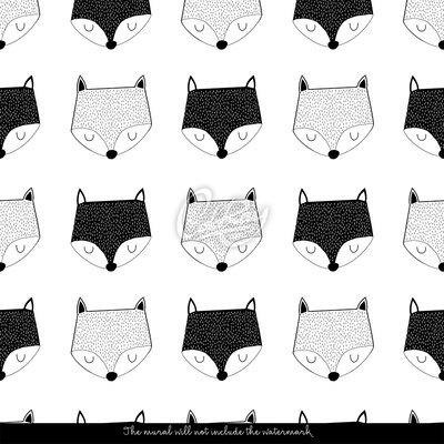 Papier peint adhésif Là où les renards disent bonne nuit