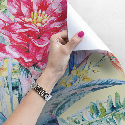 Papier peint adhésif Fleurs du paradis
