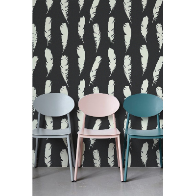 Papier peint adhésif Plumes blanches claires