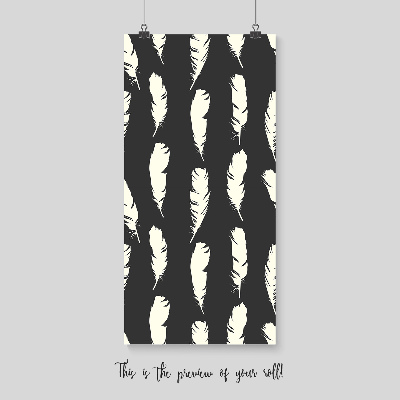 Papier peint adhésif Plumes blanches claires