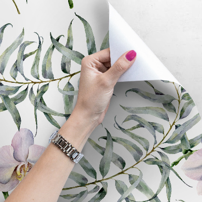 Papier peint panoramique Orchidée subtile