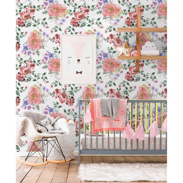 Tapisserie murale Il était une fois dans le jardin des fées