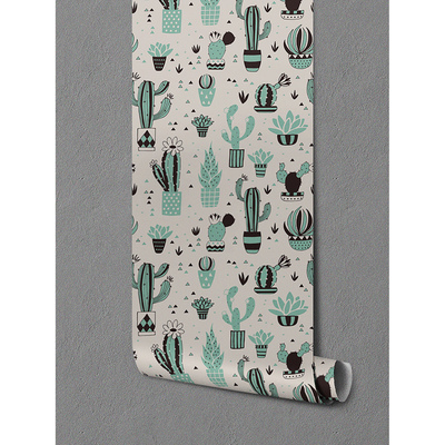 Papier peint Cactus vintage