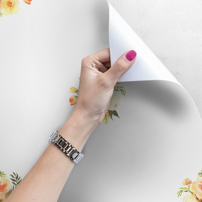 Tapisserie murale Maison pleine de fleurs