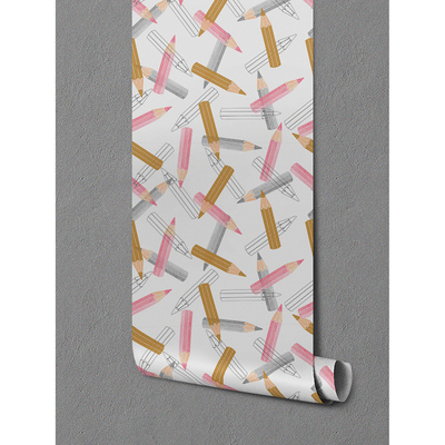 Papier peint Crayons pastel colorés