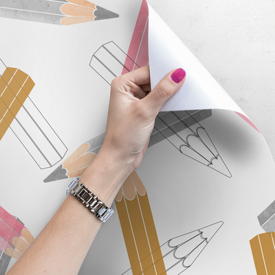 Papier peint Crayons pastel colorés