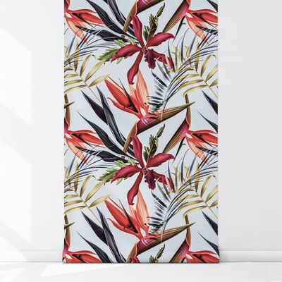 Papier peint adhésif Fleurs dans le buisson