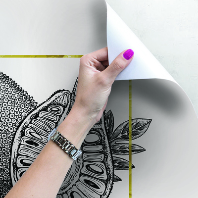 Papier peint adhésif Fruits tropicaux noirs