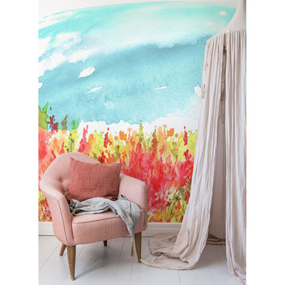 Papier peint adhésif Été chaud