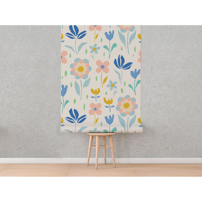 Papier peint panoramique Ouverture de la saison des fleurs