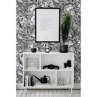 Tapisserie murale Ambiance tropicale artistique