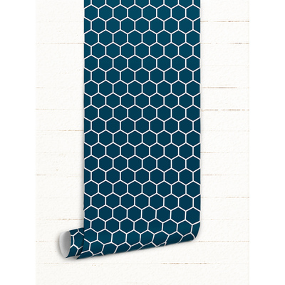 Papier peint L'hexagone toujours à la mode