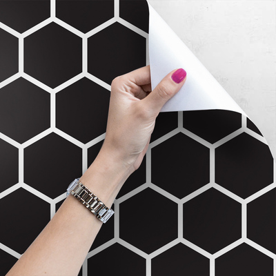 Papier peint L'hexagone toujours à la mode