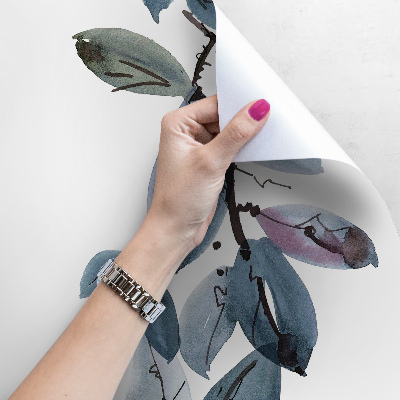 Tapisserie murale Feuilles ornementales