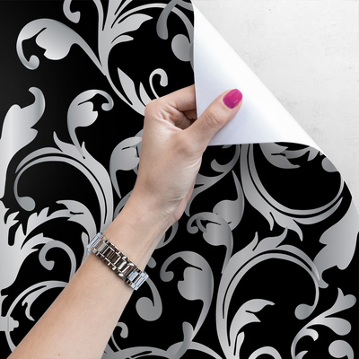 Tapisserie murale Noir et blanc dans une version classique