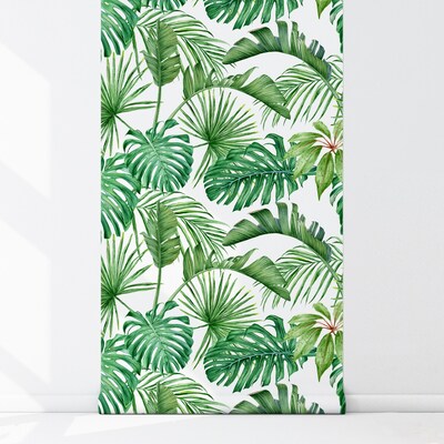 Tapisserie murale Une jungle pleine de monstres