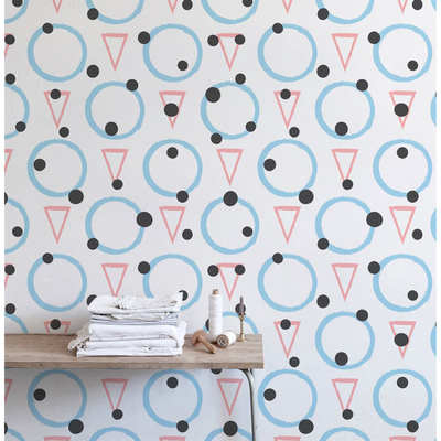 Papier peint Figures dessinées à la main